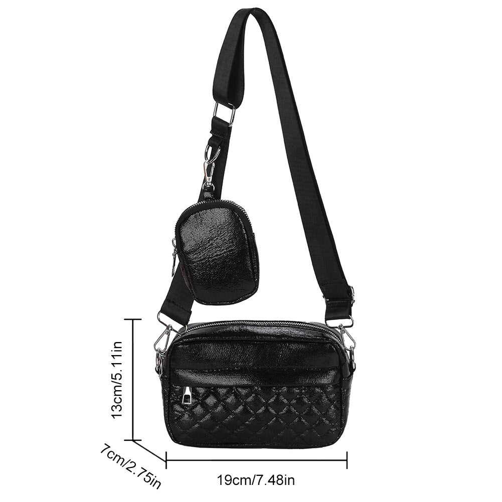 Quilted Crossbody Bag