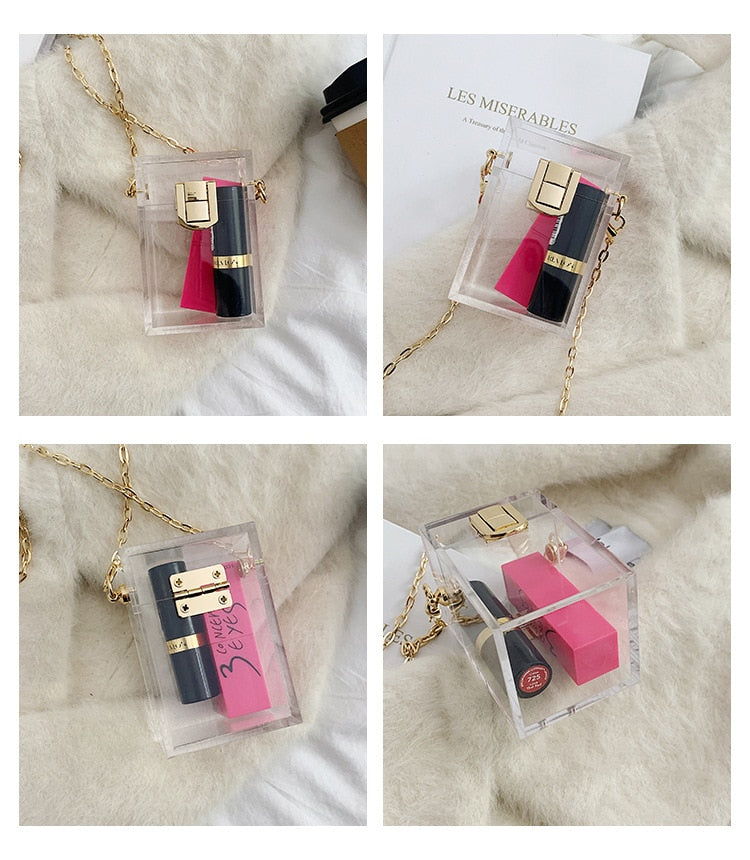 Mini Acrylic Transparent Bag