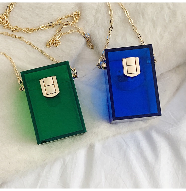 Mini Acrylic Transparent Bag