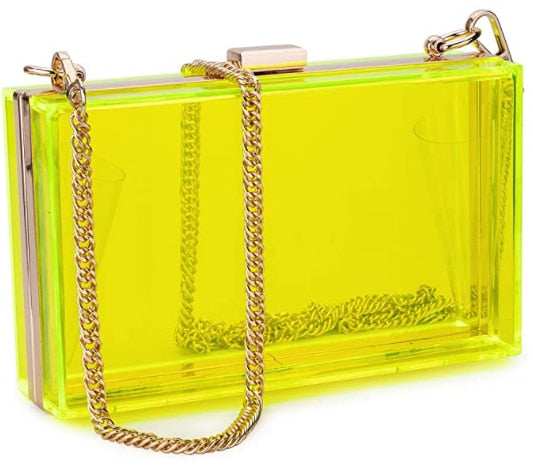 Acrylic Purse - Stadium Approved