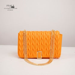 Ladies Colorful Chain Hand Bags