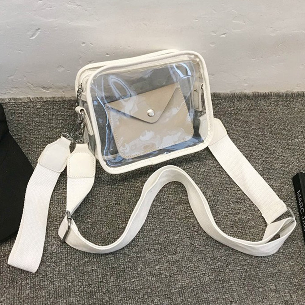 Transparent Stadium Approved Crossbody Bag