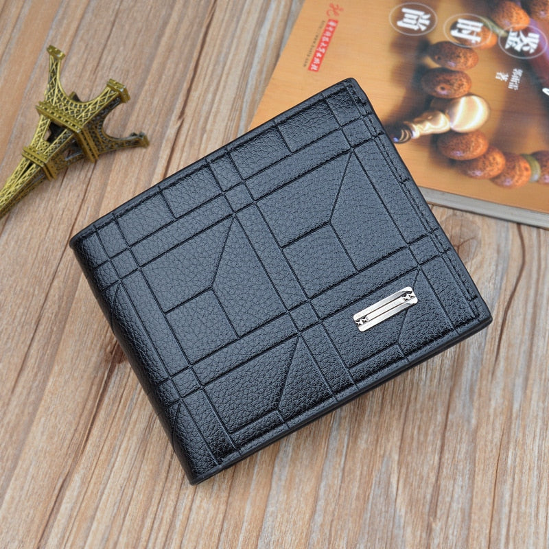 Men's Thin Retro Wallet