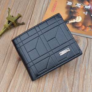 Men's Thin Retro Wallet