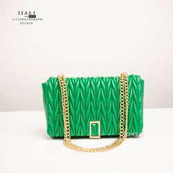 Ladies Colorful Chain Hand Bags