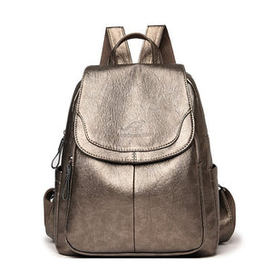 Women's Large Leather Backpack