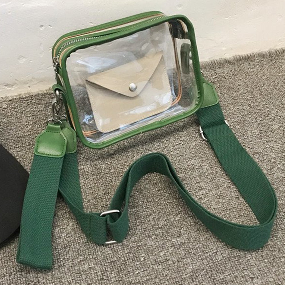 Transparent Stadium Approved Crossbody Bag