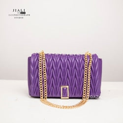 Ladies Colorful Chain Hand Bags