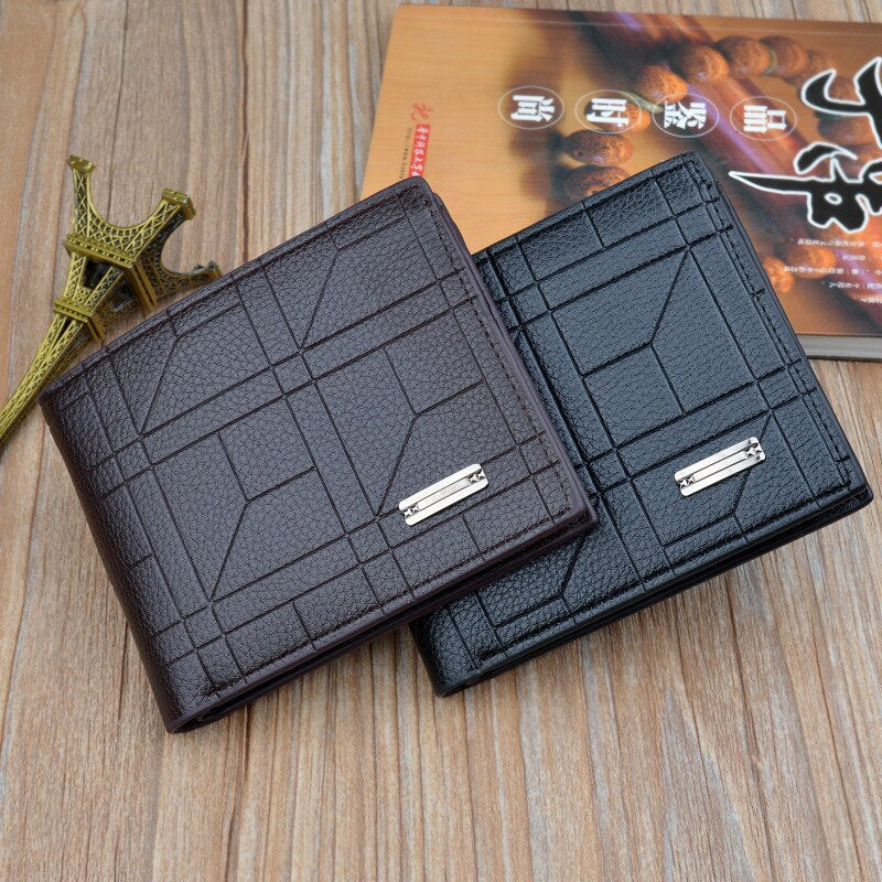 Men's Thin Retro Wallet